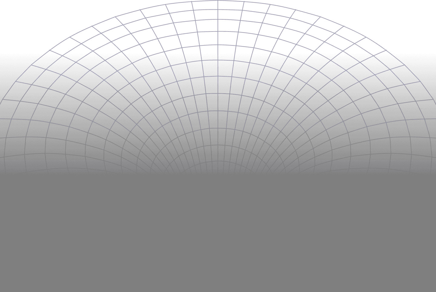 Curved Mesh Grid Background