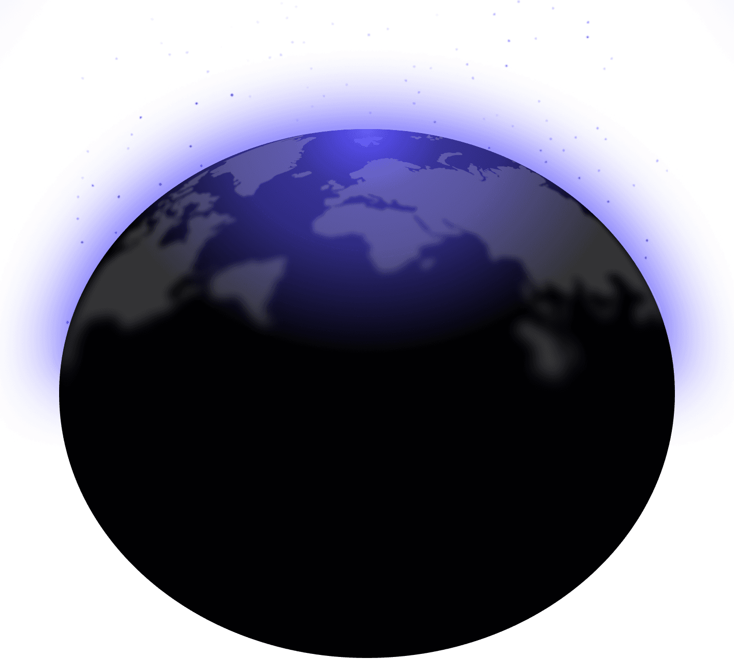 Globe Map Network